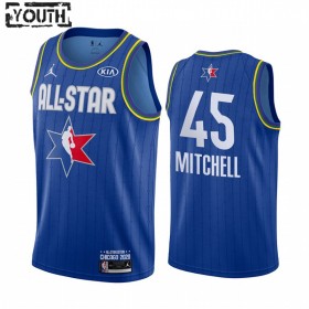 Utah Jazz Donovan Mitchell 45 2020 All-Star Jordan Brand Sininen Pelipaidat Swingman - Lasten